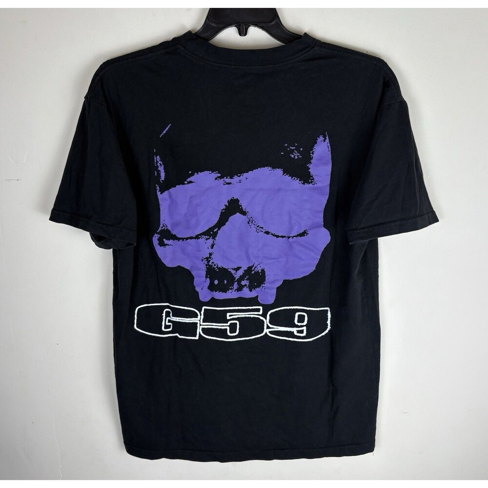 G59 Suicideboys Big Graphic T-Shirt / Concert Tour / Black Purple / Size Large